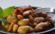 Veganes italienisches weiße Bohnen-Antipasti